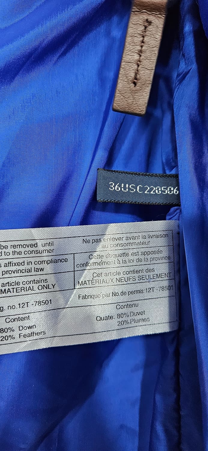 (희귀)폴로  팀 USA 밴쿠버 2010동계올림픽 다운푸퍼 베스트 L 상품이미지5