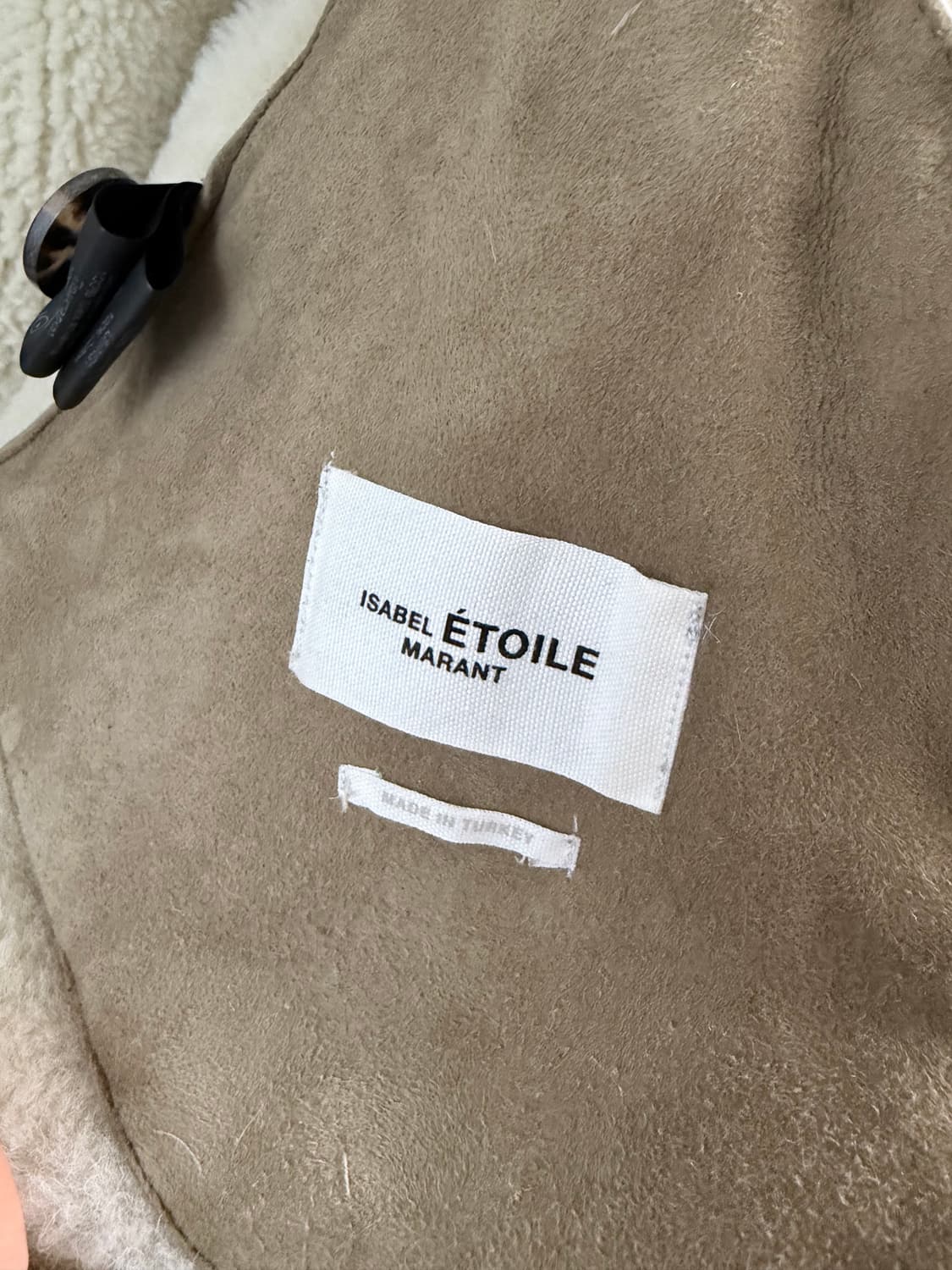 이자벨 마랑 에뚜왈 Fabio 시어링 자켓 상품이미지3