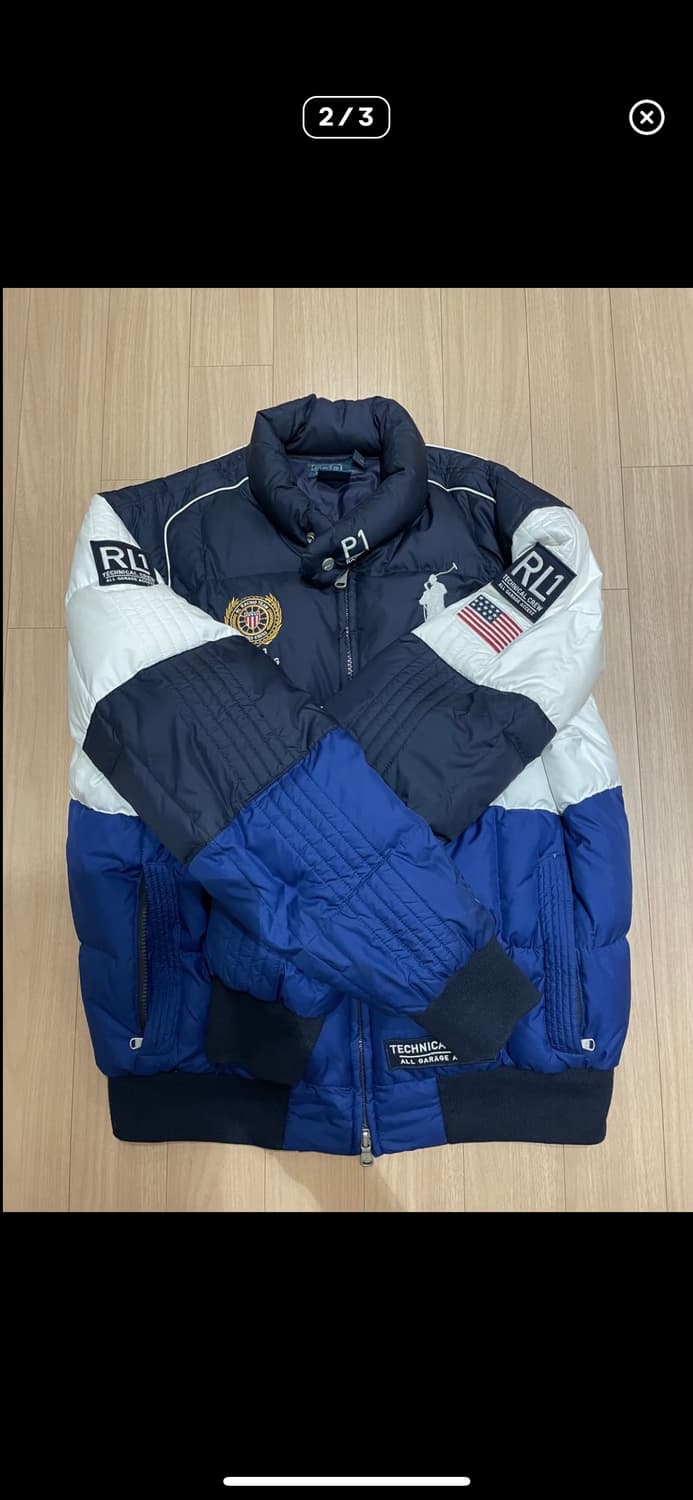 폴로 빅포니 레이싱 패딩 xl 상품이미지2