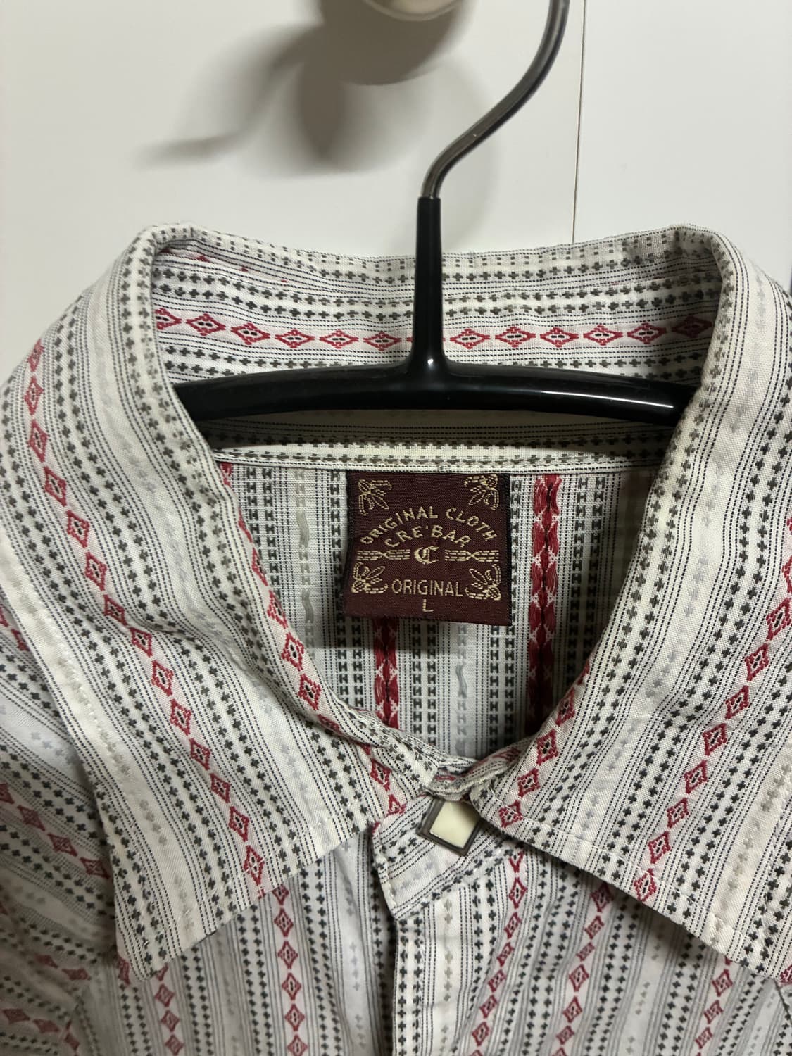 빈티지 무드 웨스턴 셔츠 L/100 상품이미지2