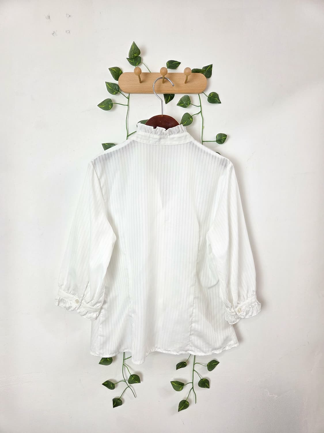 THEORIA 러플 블라우스 상품이미지4