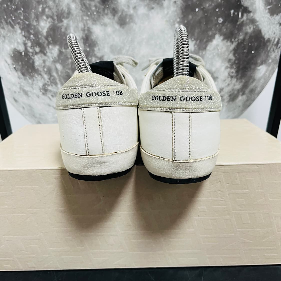정품 36) 골든구스 실버탭 글리터 스니커즈 230~235 상품이미지4