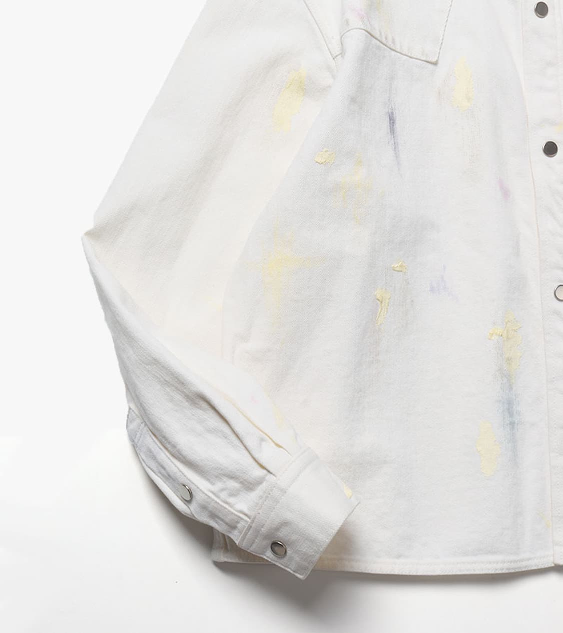 URU TOKYO - PAINT DENIM WESTERN JACKET 상품이미지3