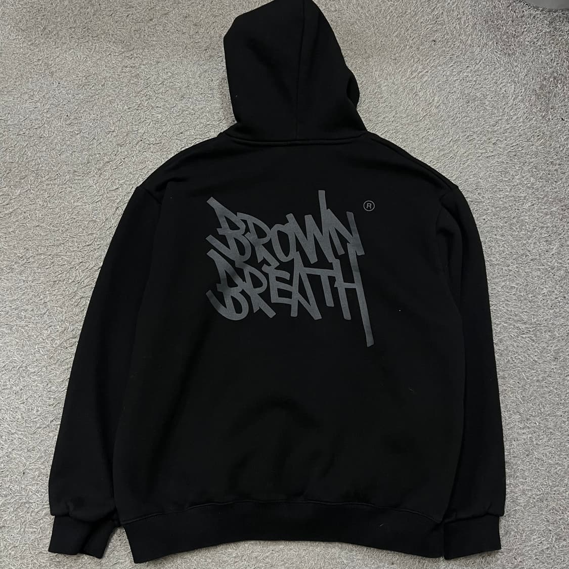 [100] 브라운브레스 후드티 상품이미지3