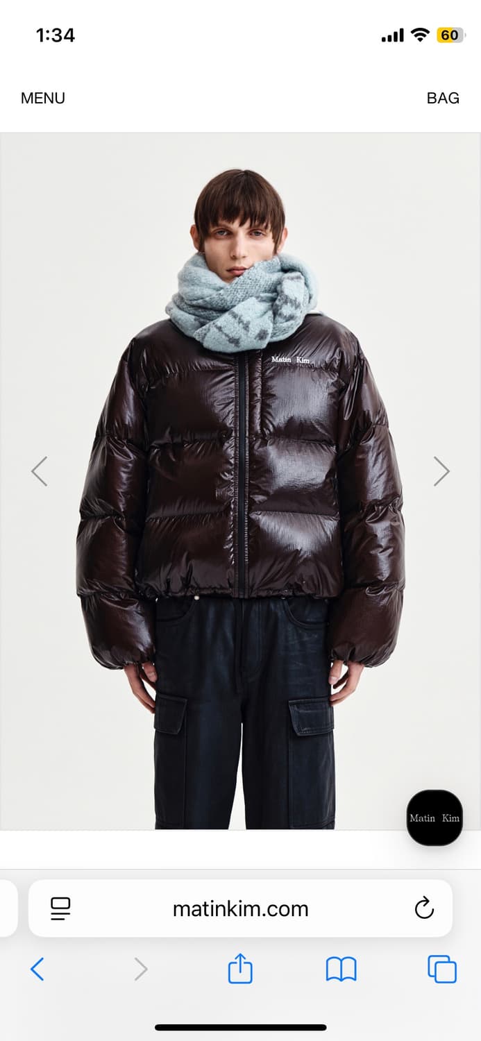 마뗑킴 글로시 푸퍼 패딩 상품이미지1