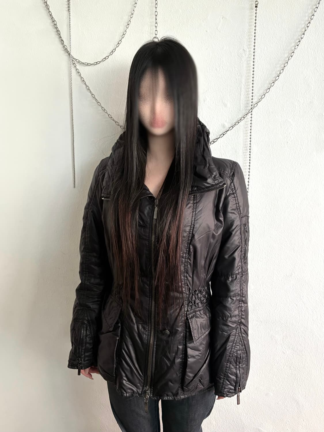 에르마노 설비노 하이넥 경량패딩 상품이미지3