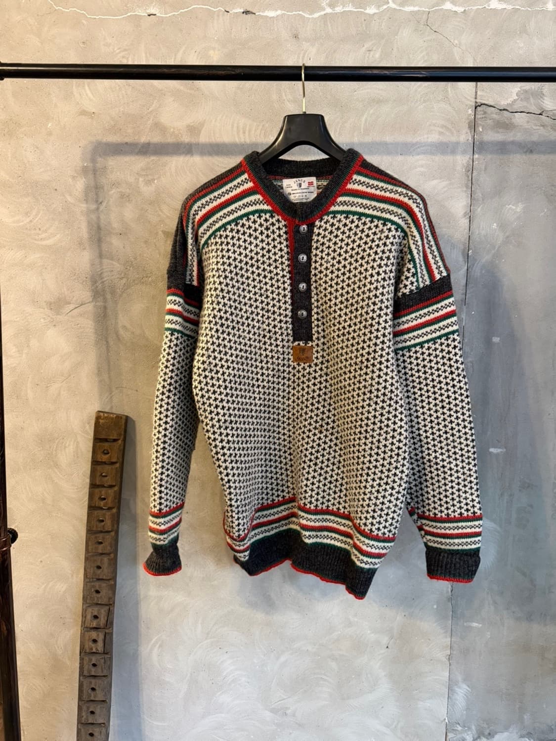 Janus 노르딕패턴 니트 남성105 상품이미지5