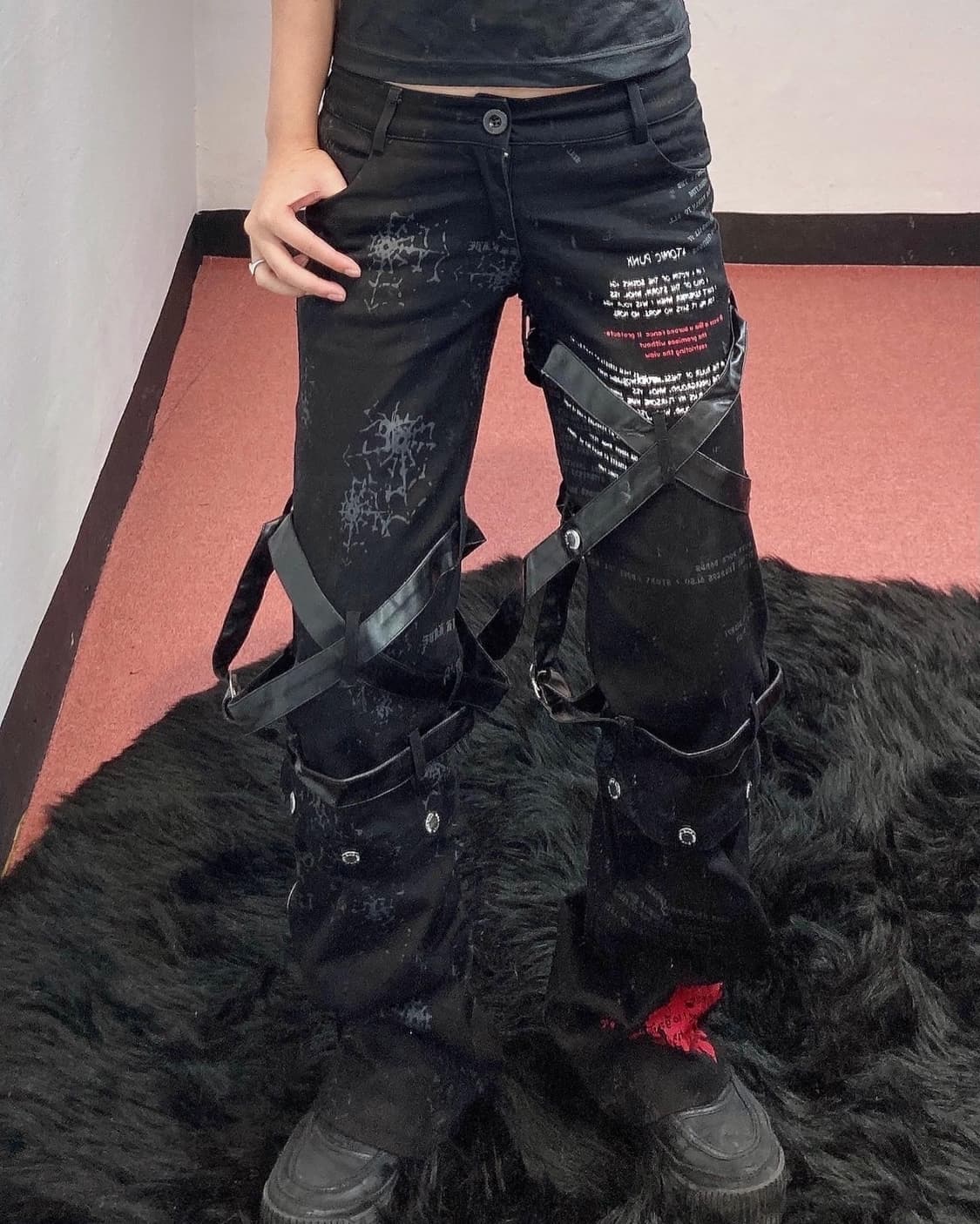 펑크 본디지 팬츠 상품이미지8