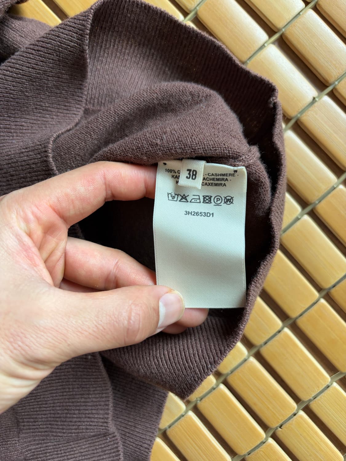 에르메스 캐시미어 풀오버 니트 상품이미지4