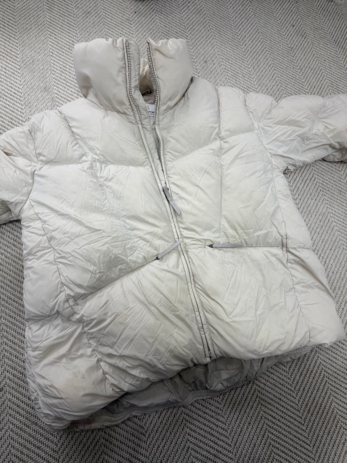 정품) 코오롱 여성 구스패딩 85 상품이미지6