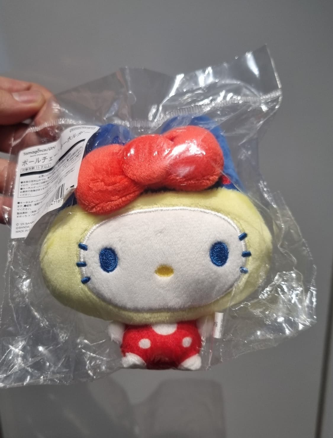 해외반다이 타마고치 x 산리오 마메치 x 헬로키티 볼 체인 상품이미지3