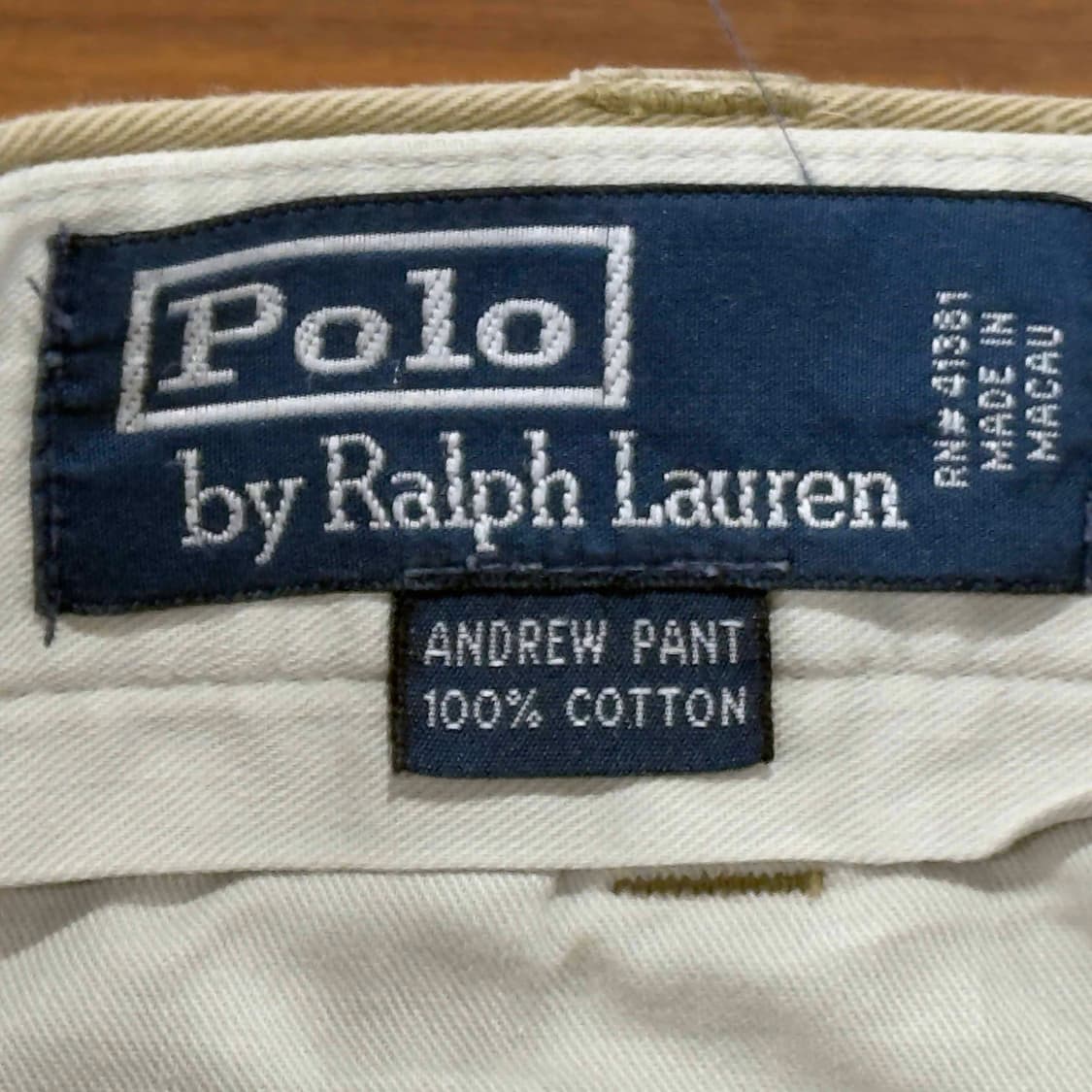 폴로 랄프로렌 투턱 앤드류 치노 팬츠 36X30 상품이미지5