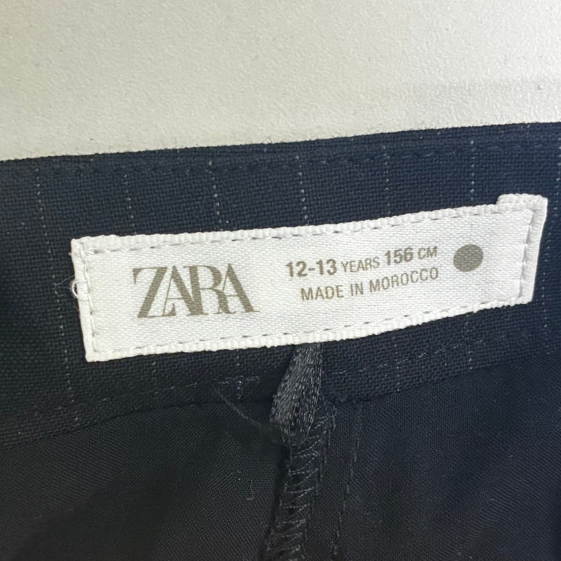 자라 키즈 남색 스트라이프 미니 스커트 상품이미지3