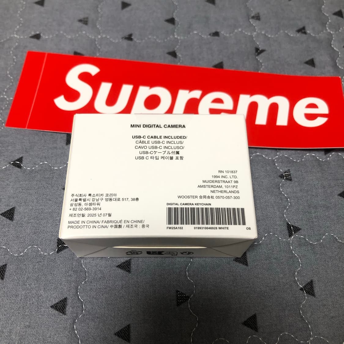슈프림 디지털 카메라  키체인 상품이미지2