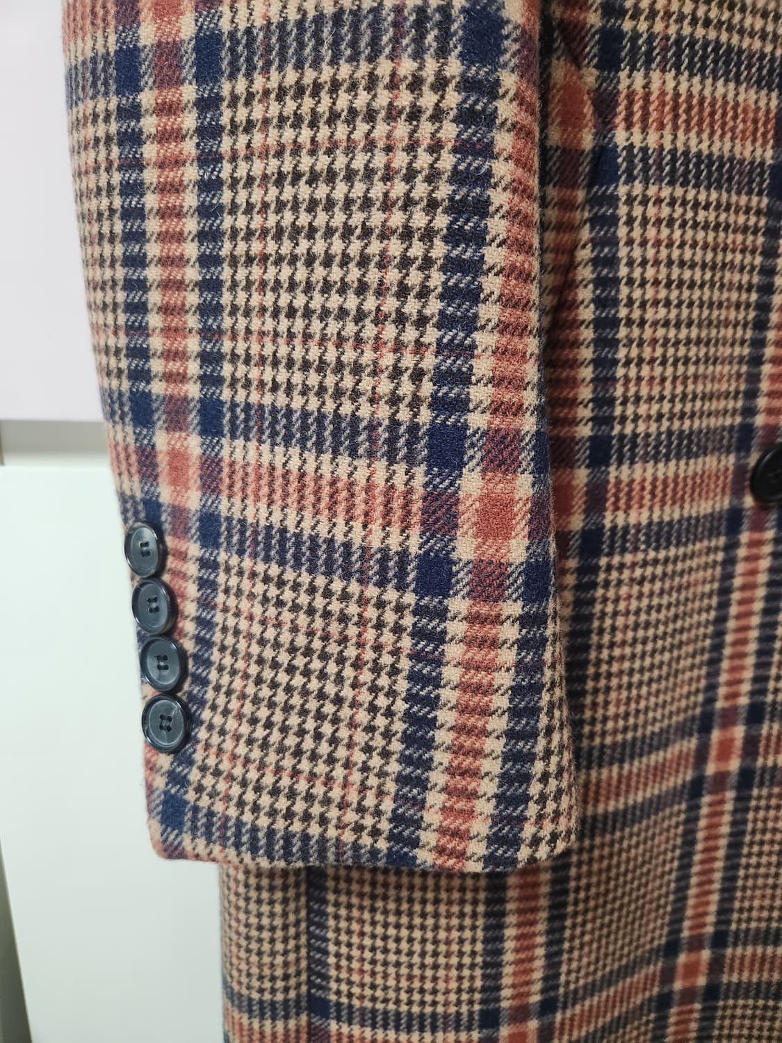 마마가리 우영미  체크  코트 상품이미지5