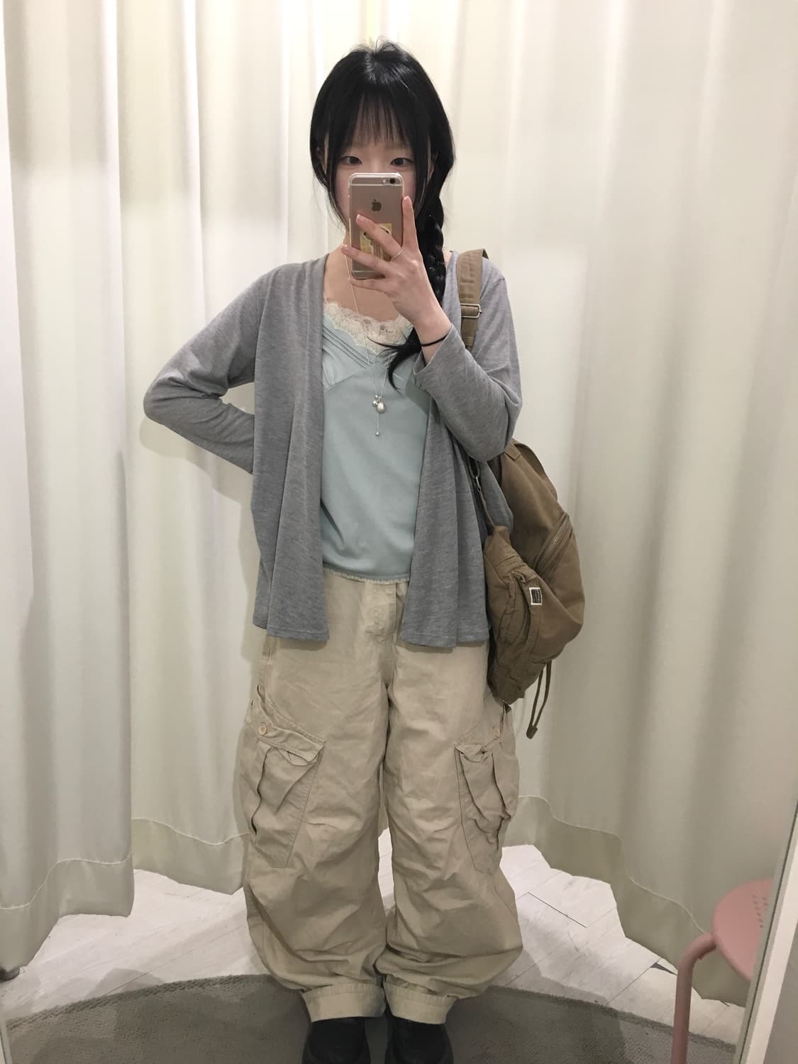 Asymmetrical Open Cardigan 상품이미지3