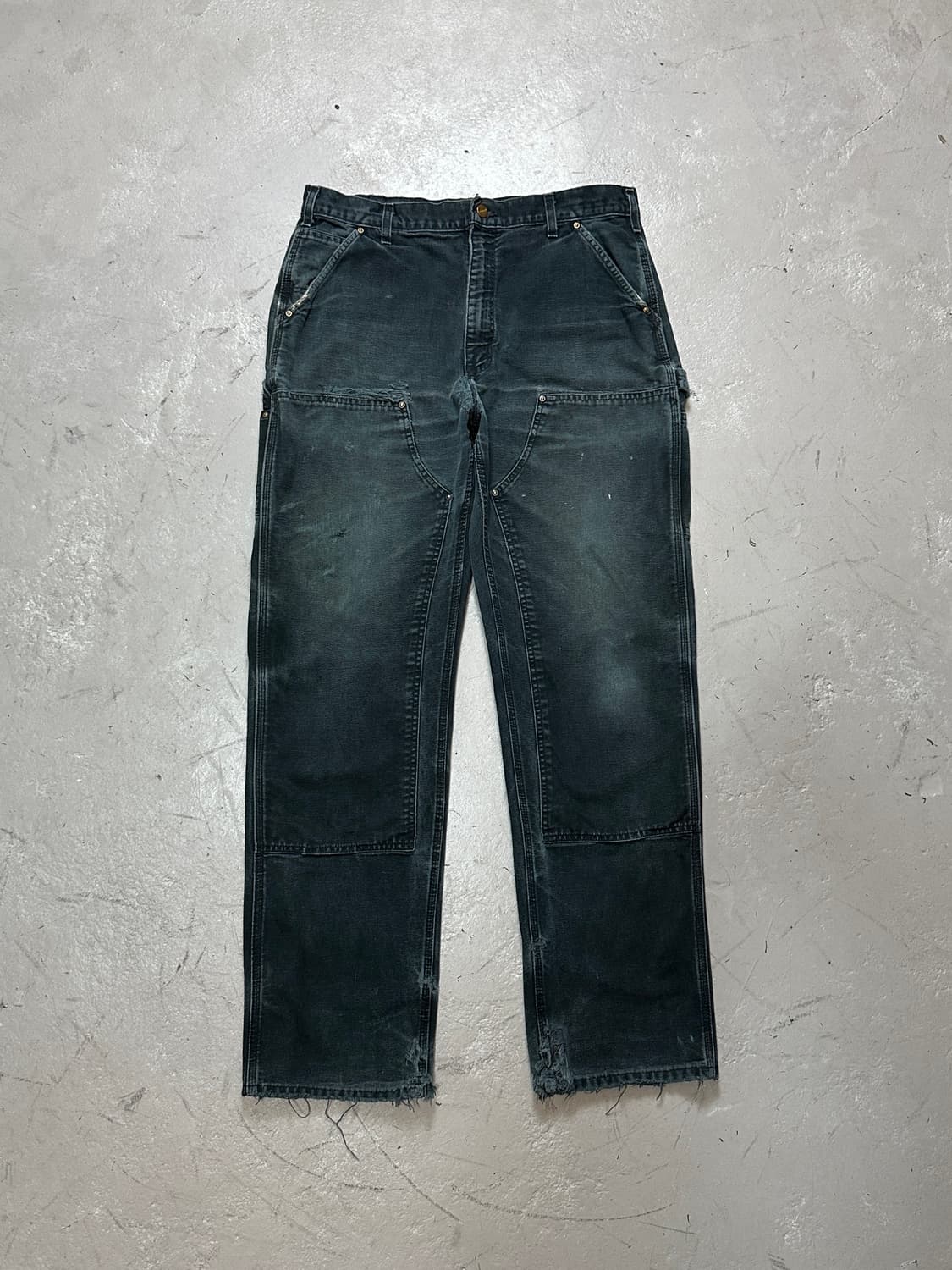 OG 칼하트 B01 더블니 블랙 칼하트 썩블니 카펜터 상품이미지1