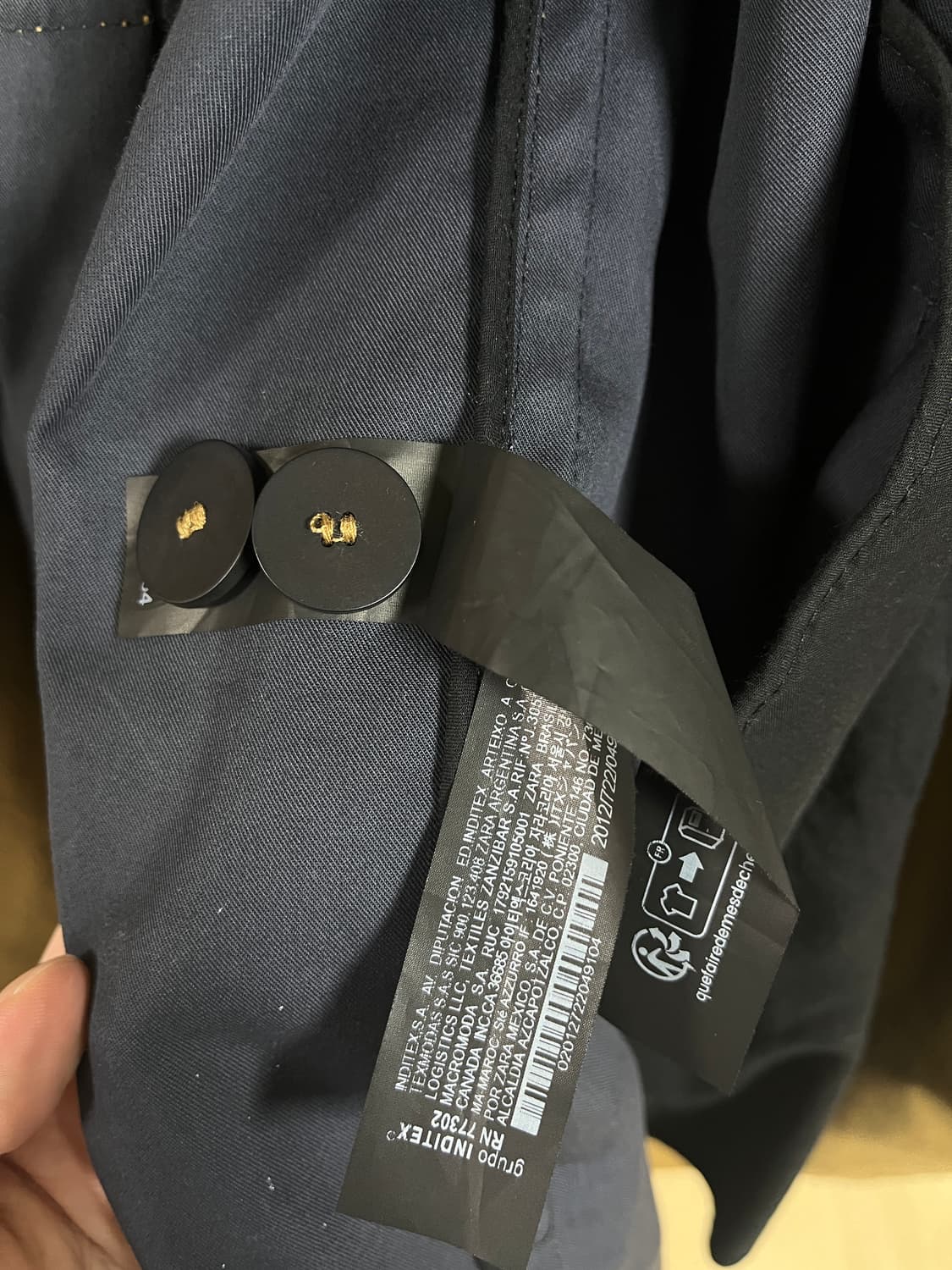 자라 x 스튜디오니콜슨 바바리 롱코트 105~110 상품이미지3