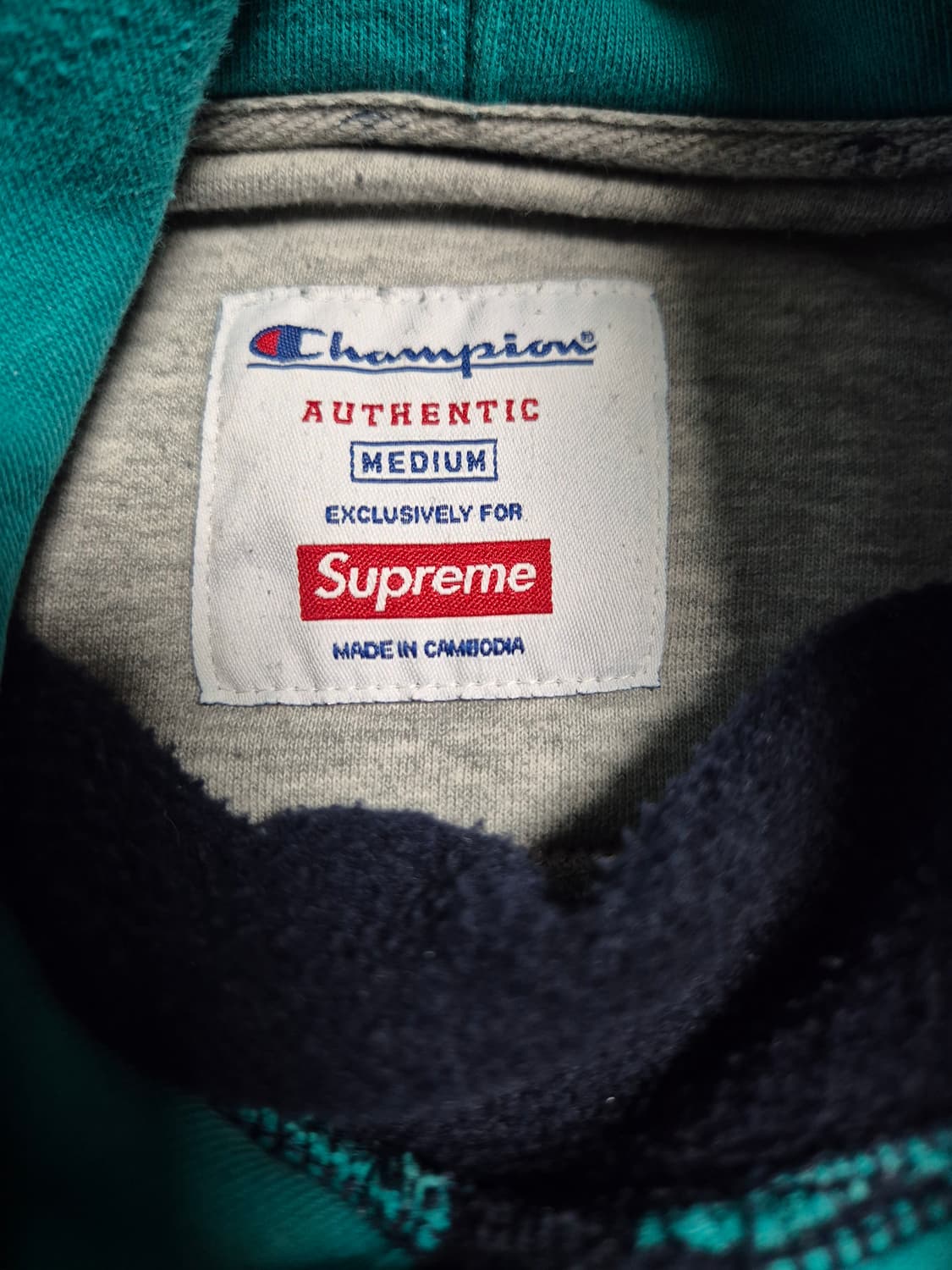 14FW Supreme × Champion Hoodie 슈프림 × 챔피온 상품이미지2