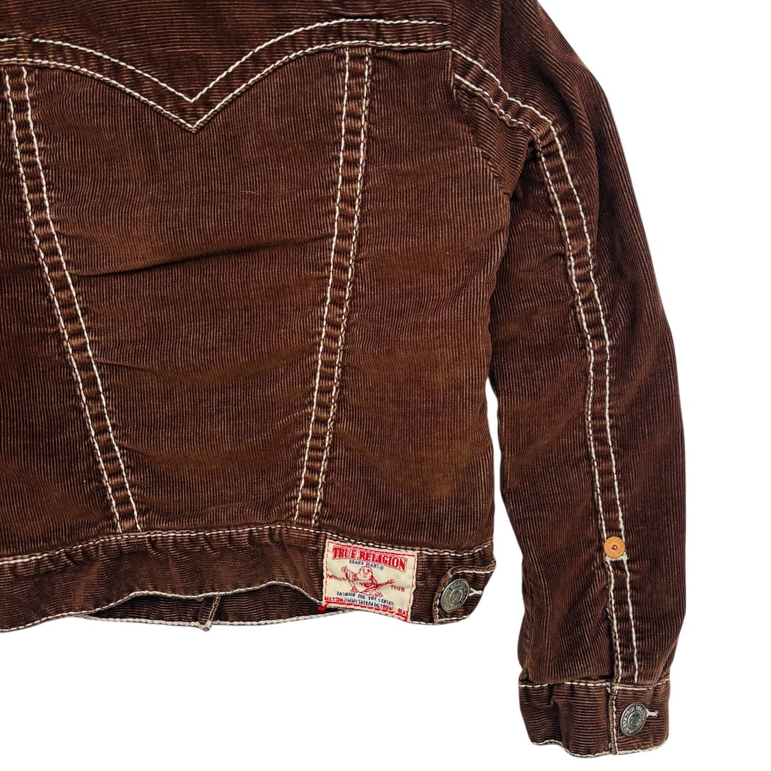 트루 릴리전 브라운 코듀로이 웨스턴 자켓 S 상품이미지6