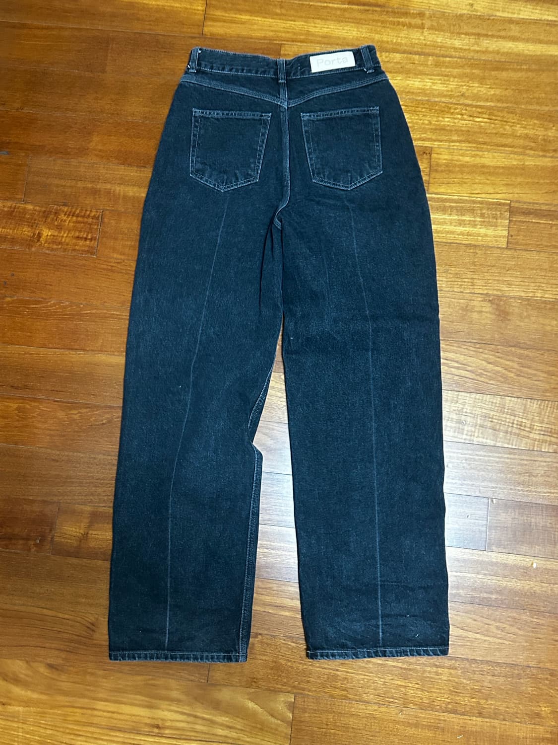 포르타 더블 레이어 벨트 데님 M 상품이미지5