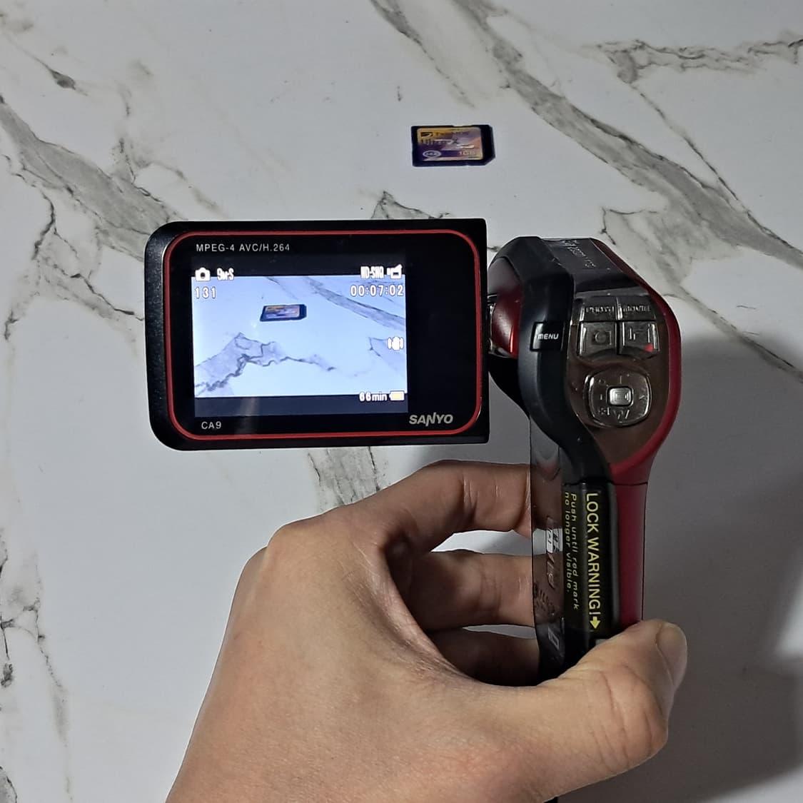 산요 작티 VPC-CA9 방수 빈티지 캠코더 상품이미지7