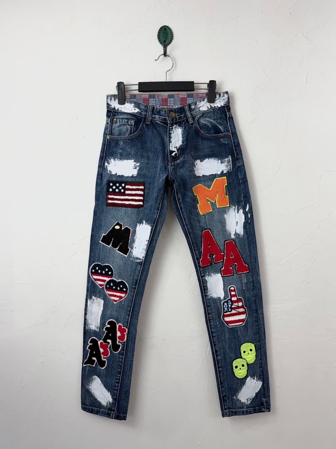 빈티지 패치 커스텀 징 상품이미지1