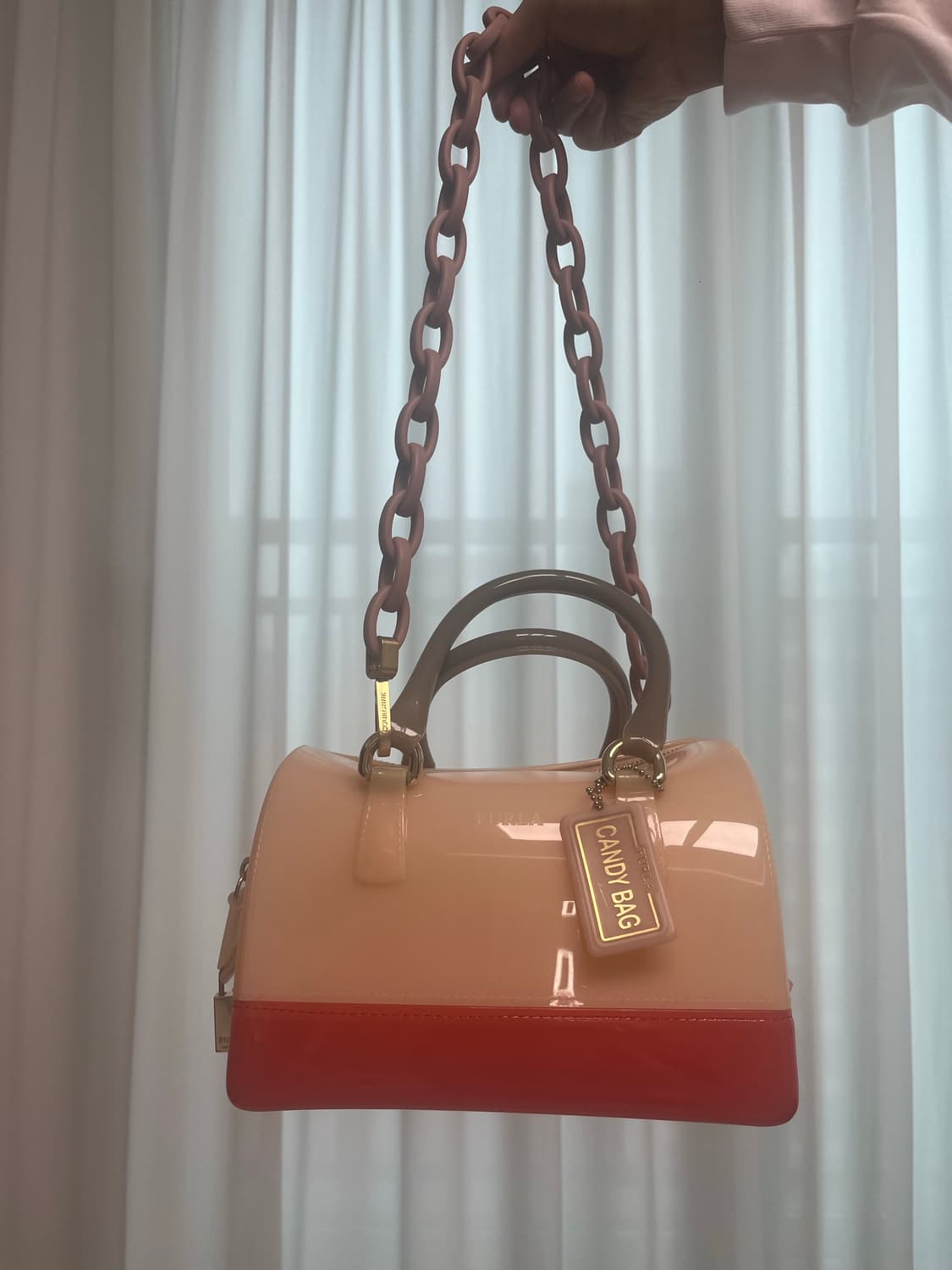 Furla 훌라 캔디 젤리백 숄더백 체인 상품이미지4