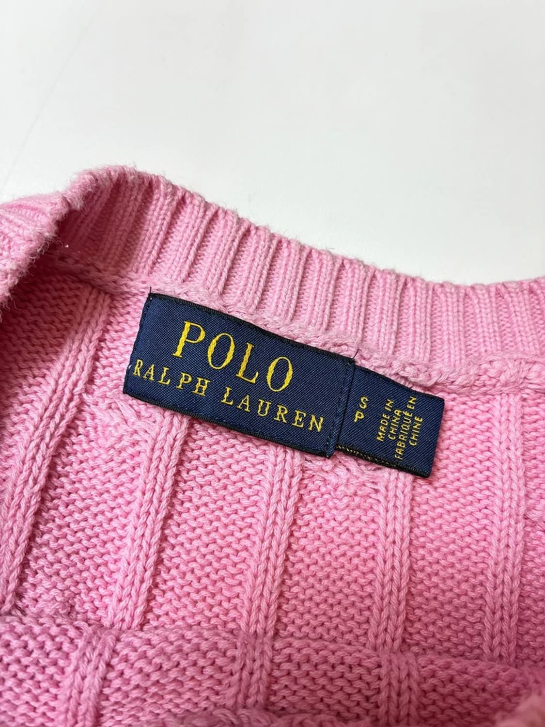 폴로 랄프로렌 신형 우먼스 반팔 니트 PN9013 상품이미지6