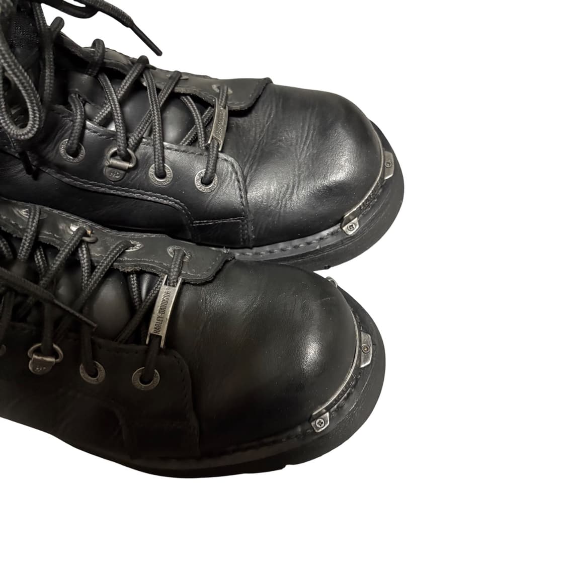 할리데이비슨 스컬 플레임 메탈 토 집업 부츠 270 바이커부츠  상품이미지6