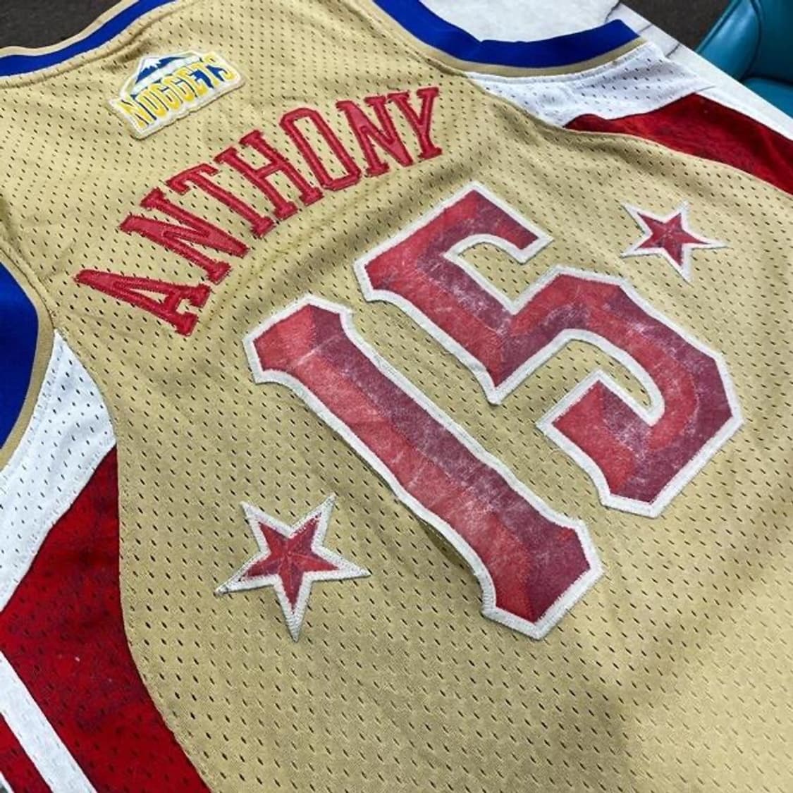 아디다스 NBA 08 올스타 카멜로 앤서니 농구 져지 상품이미지5