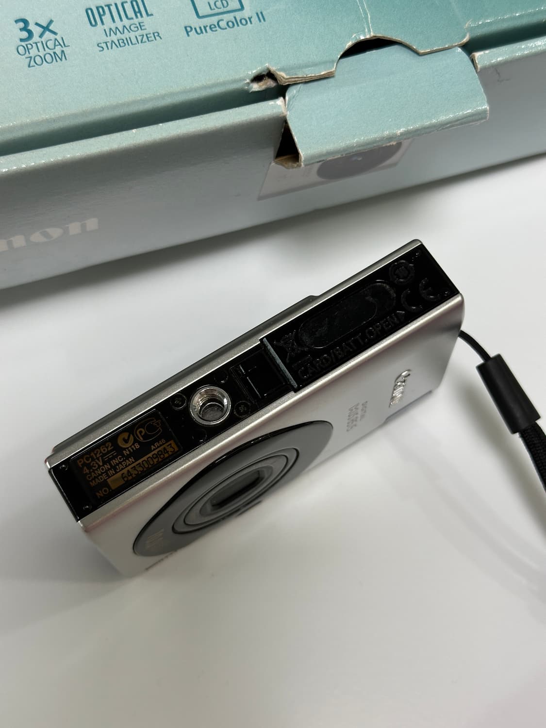 새상품급) 캐논 익서스 85 is ixus, 풀박스, 바로사용가능 상품이미지4