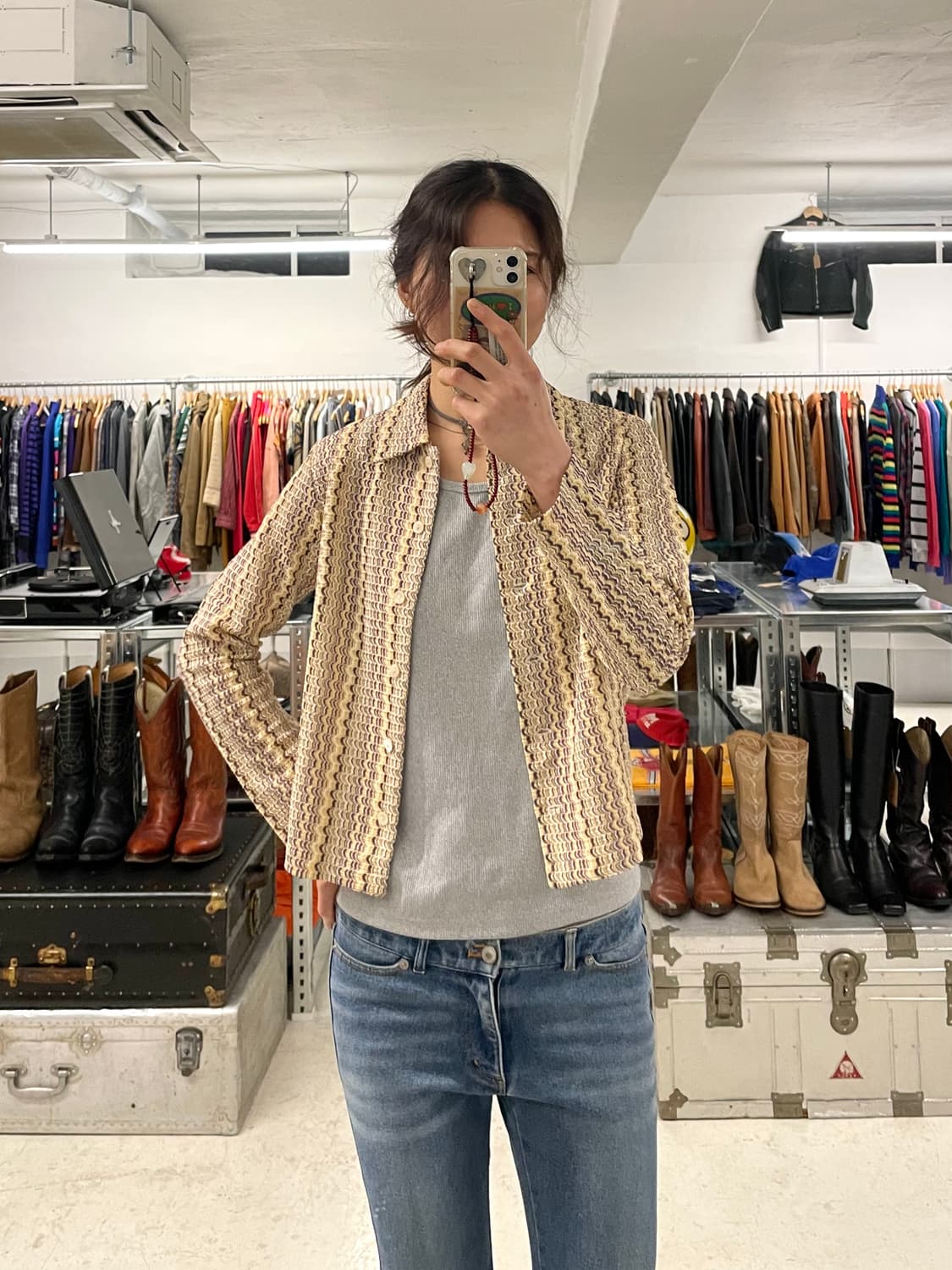 MICHEL KLEIN crochet jacket 상품이미지8