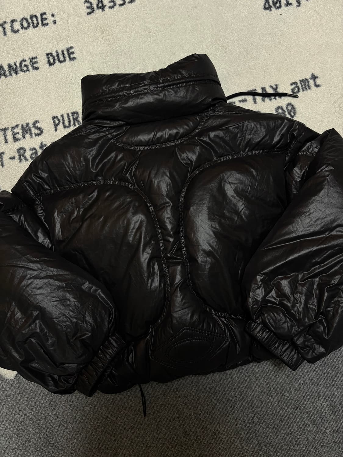 [S] 미스치프 에일리언 다운 자켓 -블랙 상품이미지6