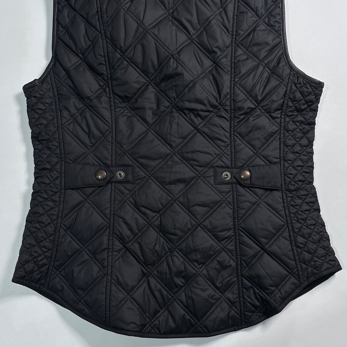 폴로 랄프로렌 우먼스 블랙 퀼팅 베스트 상품이미지7