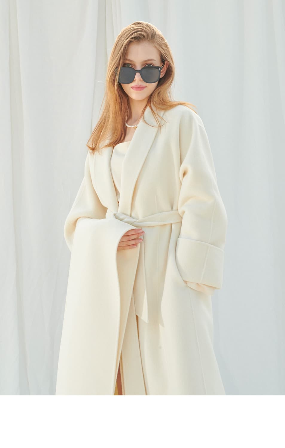 그레이스유 다미에 코트 상품이미지2