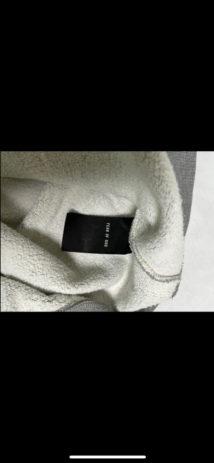 피어오브갓 FOG 이터널 플리스 후드 웜 헤더 그레이 2XL 상품이미지10
