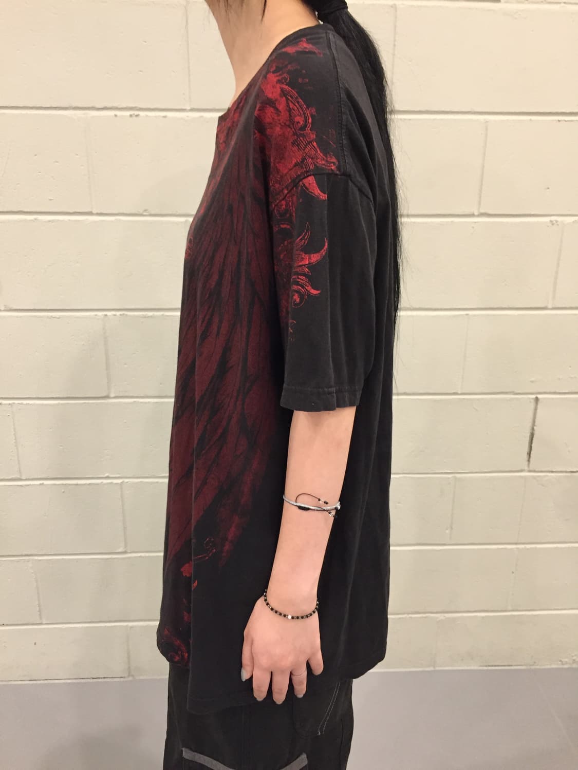 Gothic Skull Grim Reaper T-Shirt 상품이미지5