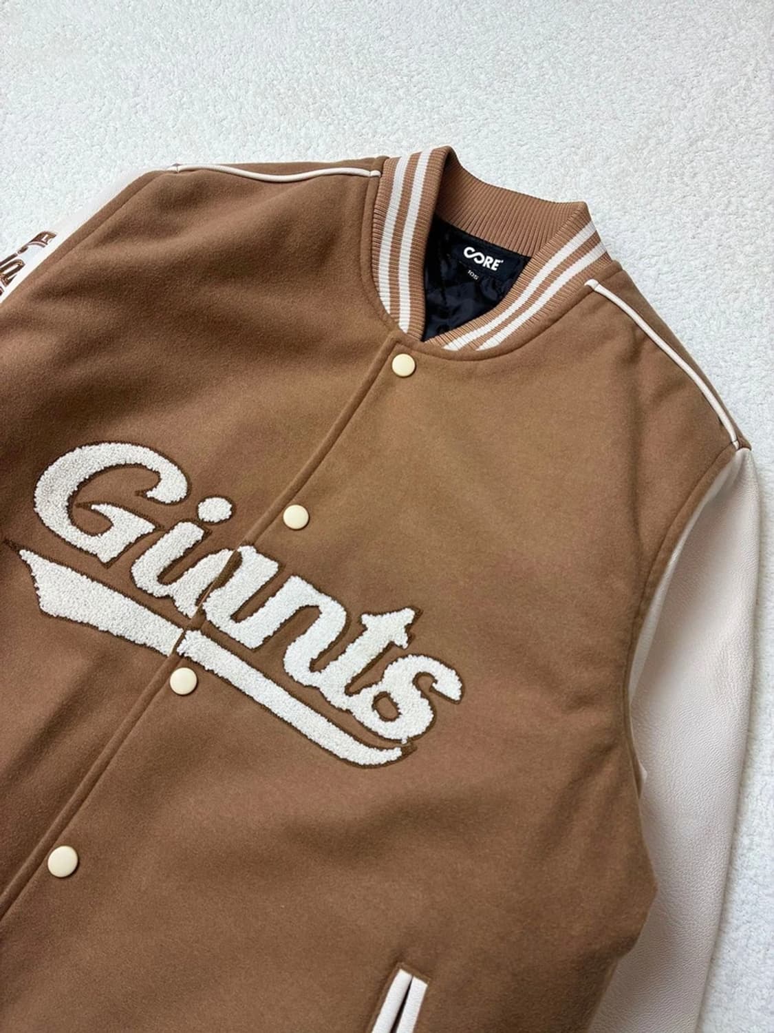 코어 CORE 21FW 레어 롯데자이언츠 바시티 자켓 PN5745    상품이미지2