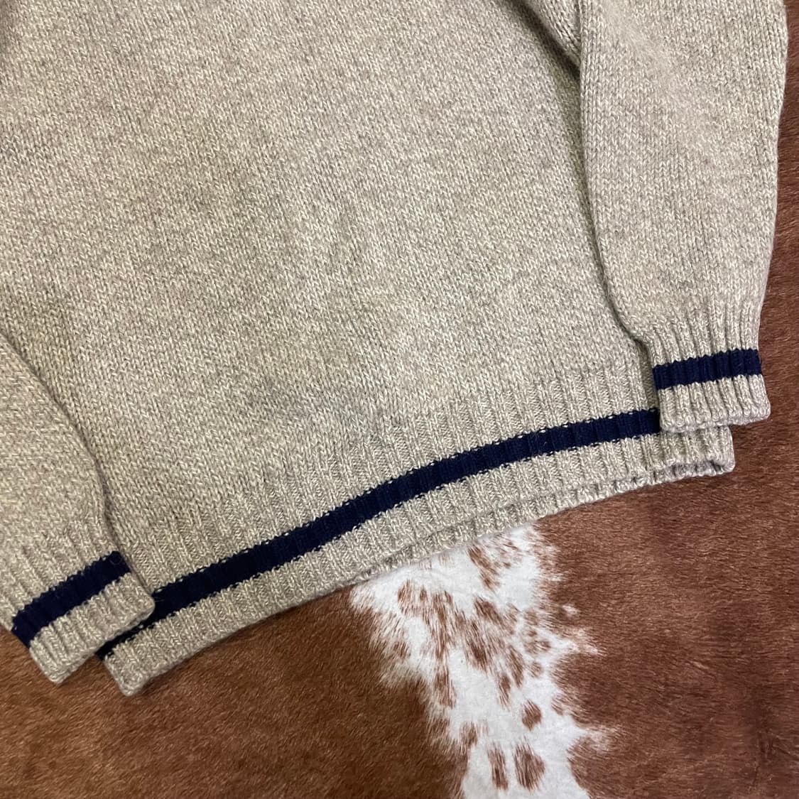 빈티지 울 스웨터 상품이미지3