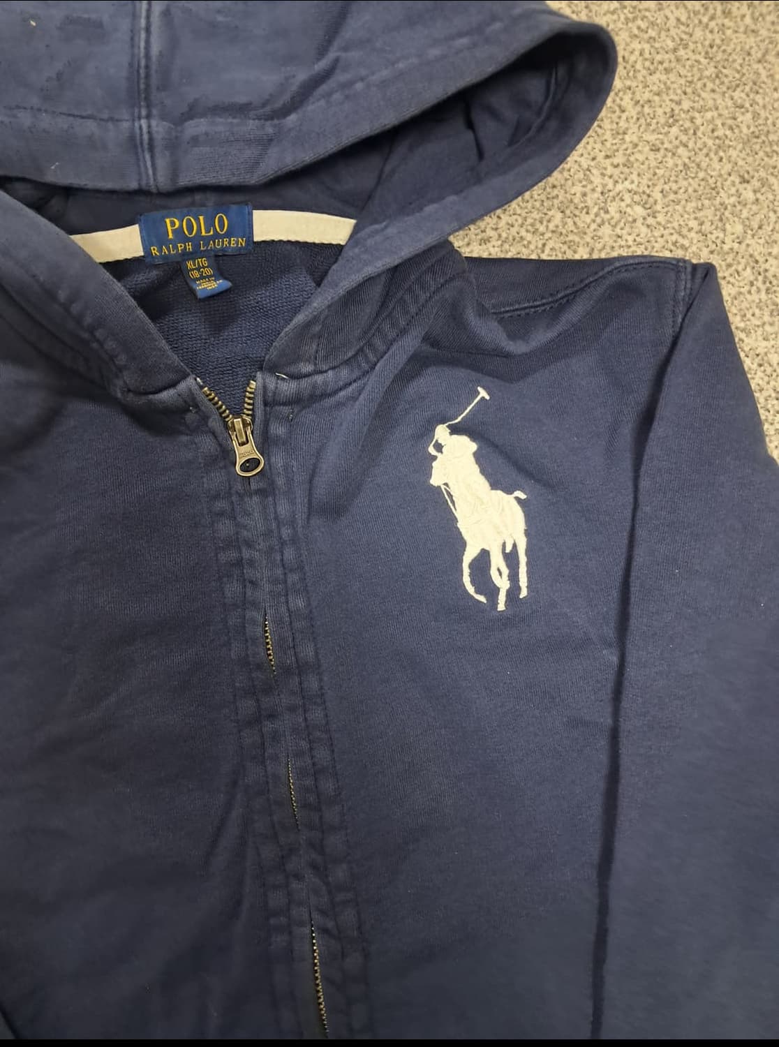 폴로 빅포니 후드집업 상품이미지2