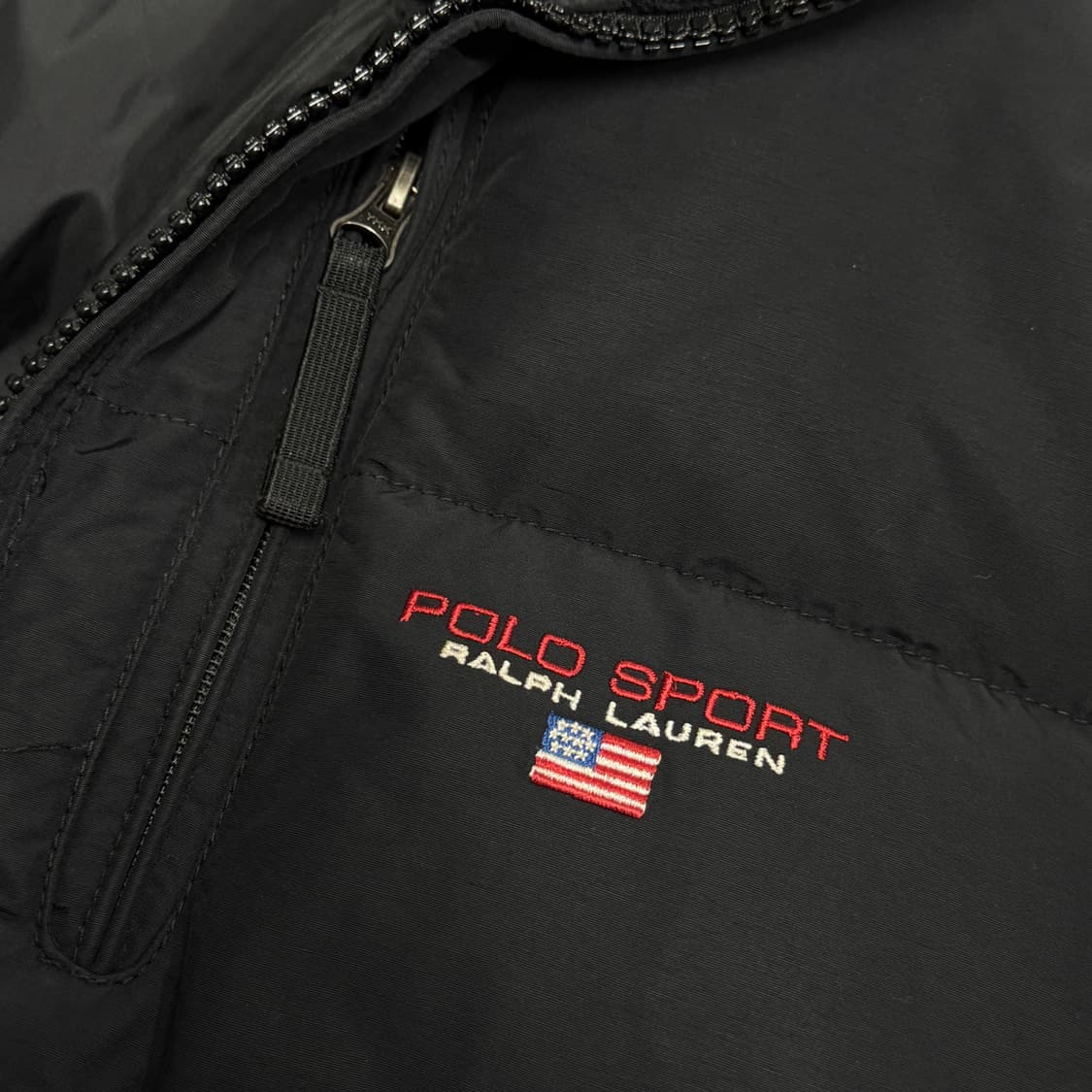 폴로랄프로렌 스포츠 성조기자수 구스다운 패딩 100 상품이미지3