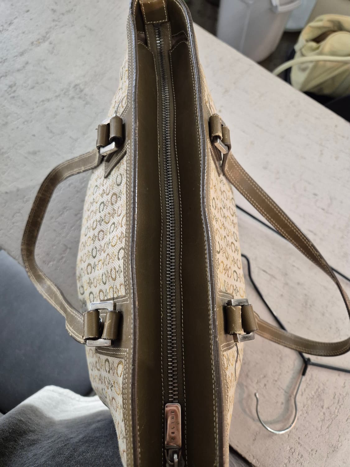 셀린느 마카담 토트백 베이지/브라운 상품이미지7