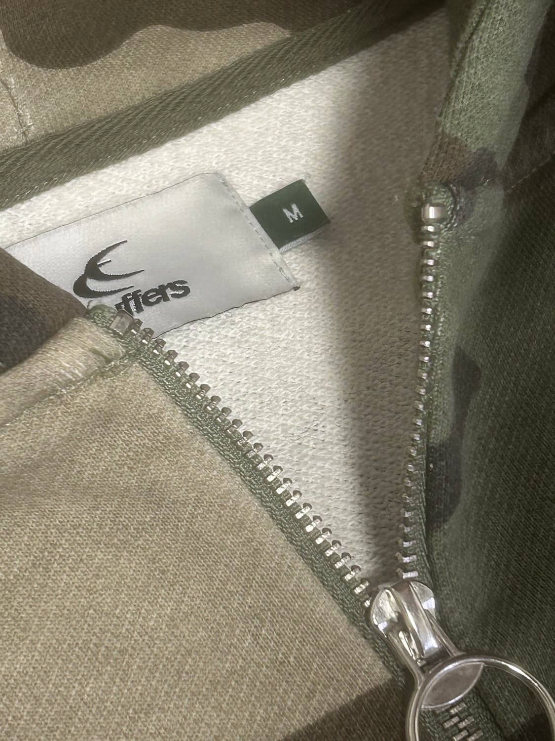 Scuffers 카모 후디 집업 상품이미지4