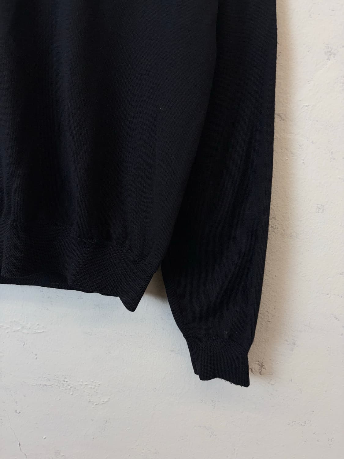 폴로랄프로렌 빈티지 암패치 메리노울 니트 블랙 상품이미지5