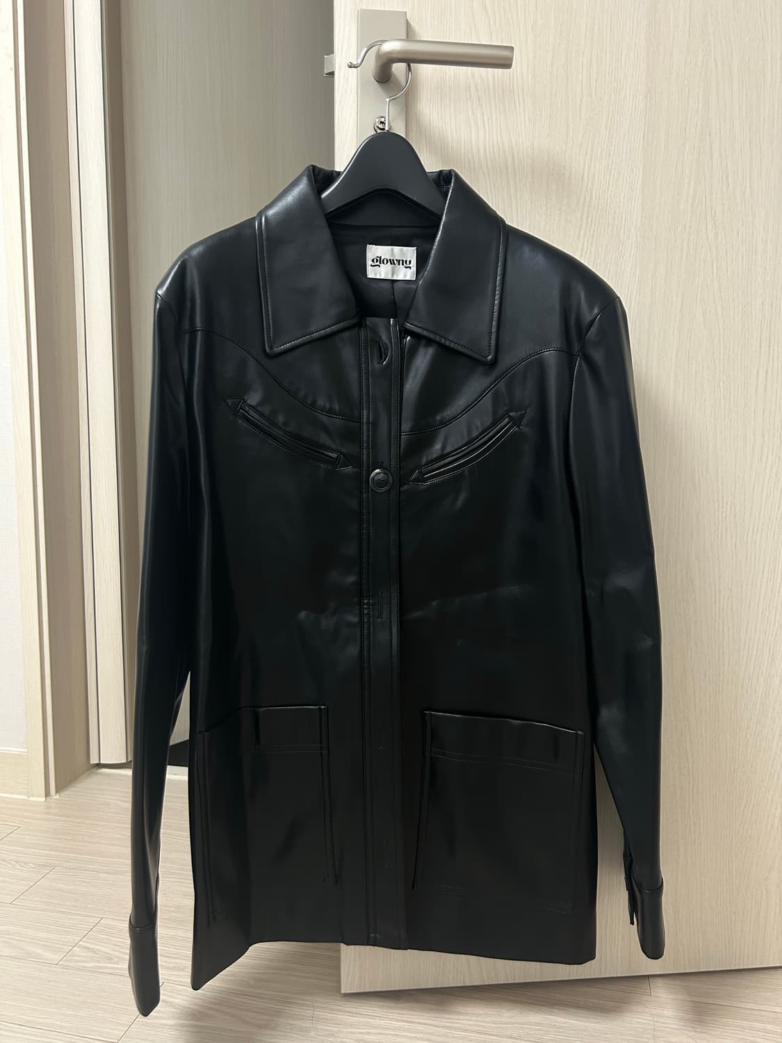 글로니 WESTERN ARROW POCKET LEATHER JACKET 상품이미지2