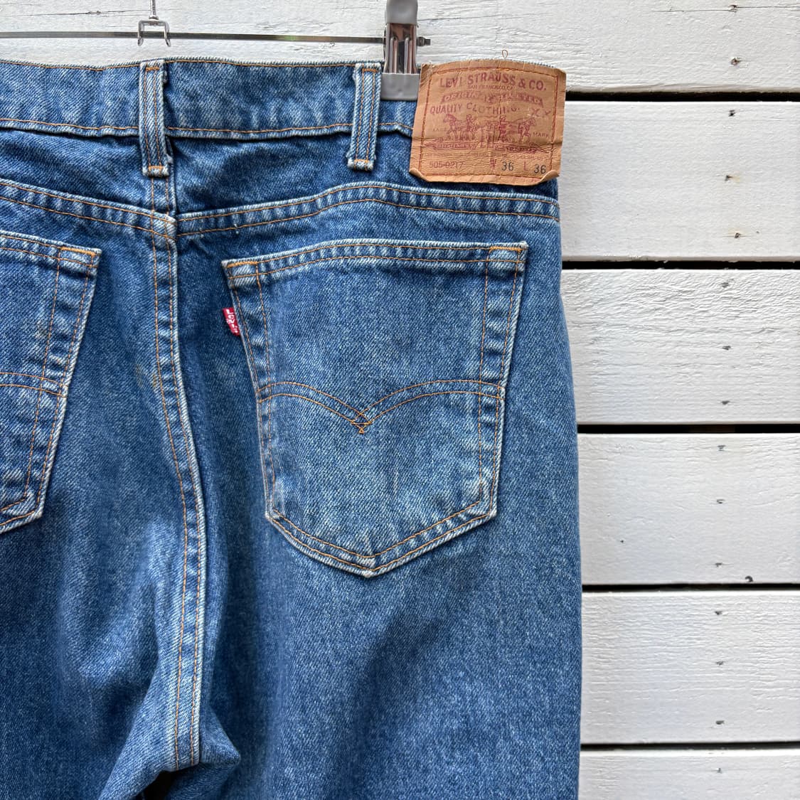 Levi’s 90s 리바이스 made in usa 505 데님 팬츠 상품이미지5