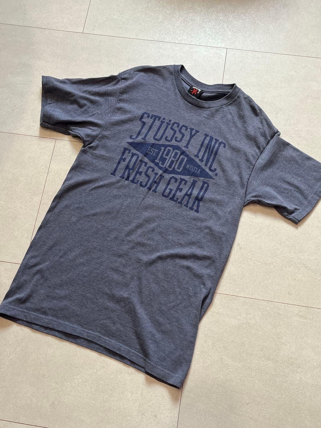 스투시 코튼 반팔 티셔츠 M 상품이미지1