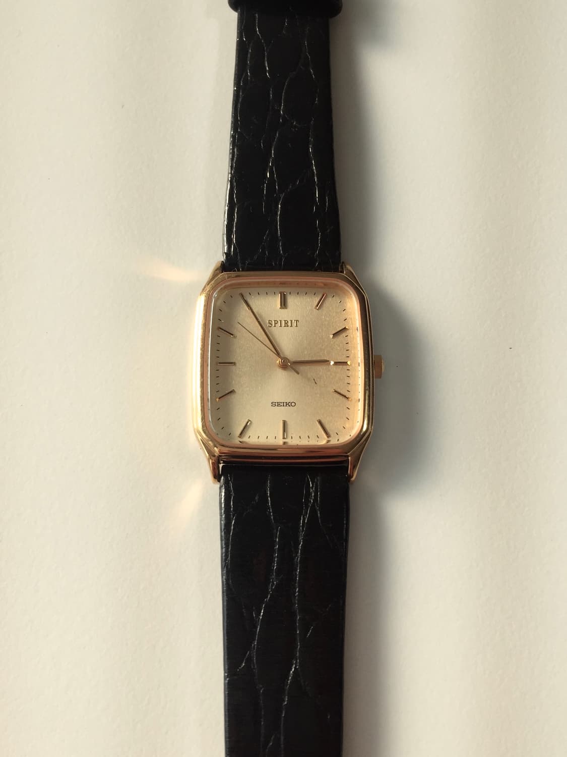 90s seiko spirit square gold 상품이미지7