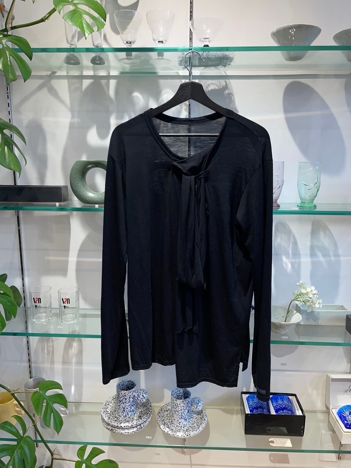 요지야마모토 레귤레이션 asymmetric tee 상품이미지1